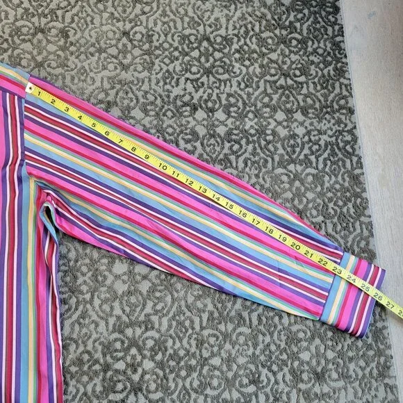 NWT ETRO Milano Rainbow Striped Button Up Men's Shirt Size 42 - Picture 10 of 11